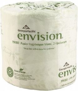 MSC Georgia Pacific 19880/01 Pack of (80) 550-Sheet Rolls 206' Roll Length