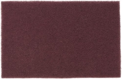 MSC Norton 66261074700 Very Fine Aluminum Oxide Non-Woven Hand Pad Rectangular, 6