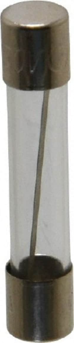 MSC Cooper Bussmann AGC-10-R 250 VAC, 32 VDC, 10 Amp, Fast-Acting Miniature Glass Fuse 1-1/4