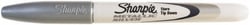 MSC Sharpie 39100 Metallic Silver Permanent Marker Fine Tip, AP Nontoxic