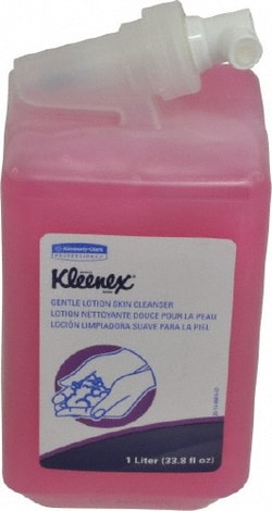 MSC Kleenex 91556 1 L Dispenser Refill Hand Cleaner Liquid, Pink, Floral