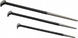 MSC Value Collection PRY/3-ST 3 Piece Rolling Head Pry Bar Set 5/8" Head
