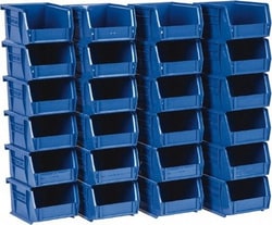 MSC Quantum Storage QUS210BL 4-1/8" Wide x 5-3/8" Deep x 3" High Hopper