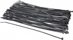 MSC Thomas & Betts L-8-40-0-C 8-1/2" Long Black Nylon Standard Cable Tie
