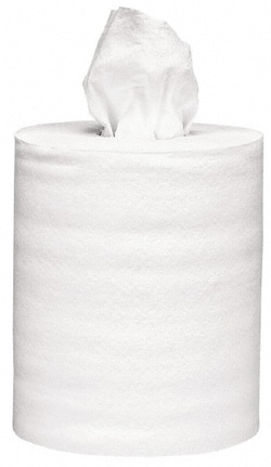 MSC Scott 01032 Pack of (6) Center Pull Rolls of 1 Ply White Paper Towels