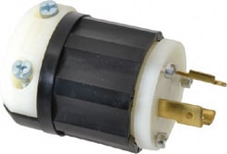 MSC Leviton 2331 277 VAC 20A NEMA L7-20P Industrial Twist Lock Plug 2 Poles,