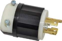 MSC Leviton 2721 250 VAC 30A NEMA L15-30P Industrial Twist Lock Plug 3