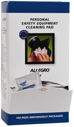 MSC Allegro 3001 100 Qty 1 Pack Facepiece Alcohol-Free Wipes Non-Woven