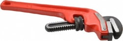 MSC Ridgid 31065 12" Steel End Pipe Wrench 2" Pipe Capacity, Quantity: