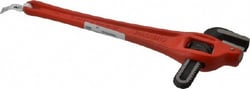 MSC Ridgid 89440 18" Steel Offset Pipe Wrench 2-1/2" Pipe Capacity, Quantity: