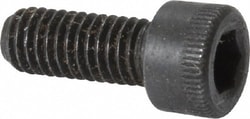 MSC Holo-Krome 73036 #10-32 UNF Hex Socket Cap Screw Alloy Steel, Black