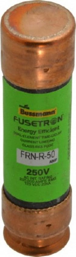 MSC Cooper Bussmann FRN-R-50 125 VDC, 250 VAC, 50 Amp, Time Delay General