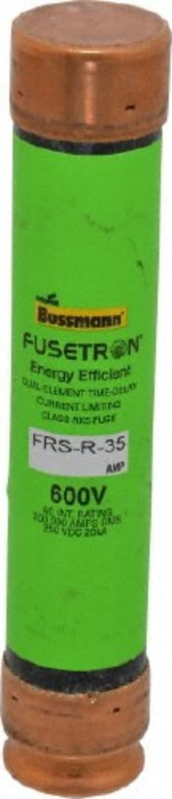 MSC Cooper Bussmann FRS-R-35 250 VDC, 600 VAC, 35 Amp, Time Delay General