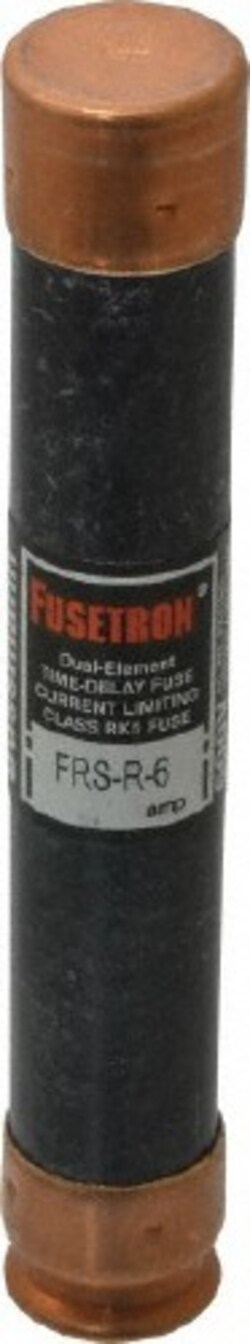 MSC Cooper Bussmann FRS-R-6 300 VDC, 600 VAC, 6 Amp, Time Delay General