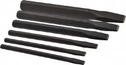 MSC Mayhew 60560 6 Piece Cold Chisel Set 5, 4-1/2, 5, 5-3/4, 6 & 7