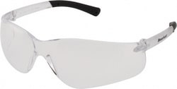 MSC MCR Safety BK110AF BearKat Clear Lenses, Frameless Safety Glasses Anti-Fog,
