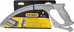 MSC Stanley 20-001K 12" Hacksaw 4" Throat Depth, Ergonomically Design D-Style