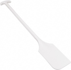 MSC Remco 67755 White Polypropylene Mixing Paddle without Holes 40