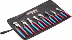 MSC Channellock CBR-8 8 Piece Plier Set Comes in Tool Roll, Quantity: Each