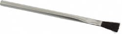 MSC Weiler 44089 3/8" Wide Horsehair Acid Brush 6" Overall Length, Tin