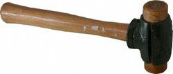 MSC Garland 31001 1-1/2 Lb Head Rawhide Hammer 11" Overall Length, 11"