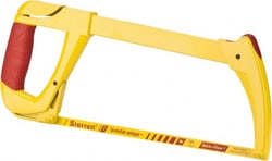 MSC Starrett 67818 12" Hacksaw Frame 4-3/8" Throat Depth, Rubber Covered