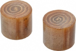 MSC Garland 21001 1-1/4" Face Diam, Grade Medium Soft, Natural Hammer Tip/Face