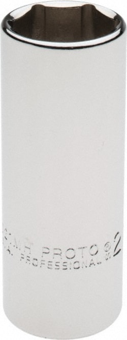 MSC 3/8" Drive, 21mm Deep Hand Socket, Quantity: Each of 1