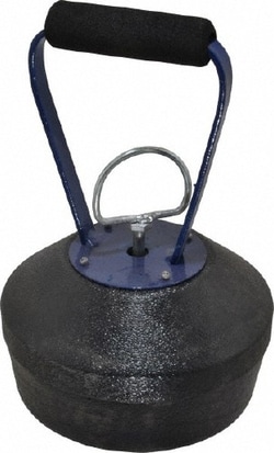 MSC Made in USA 2402 8" Long Magnetic Retrieving Tool 28 Lb Max Pull, Ceramic,