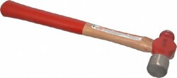 MSC Proto J1316PD 1 Lb Head Ball Pein Hammer Wood Handle with Red Laquer