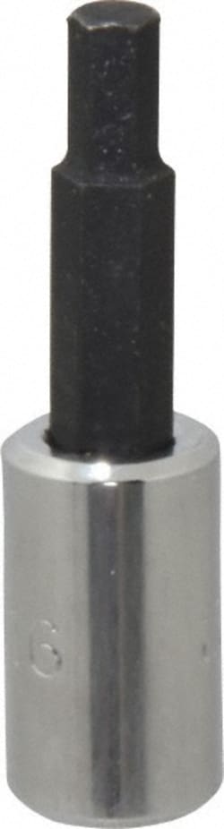 MSC Proto J47703/16 1/4" Drive, 3/16" Hand Hex Bit Socket 1-7/8" Overall