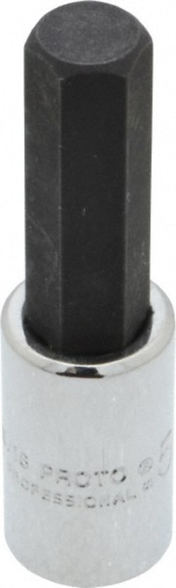 MSC Proto J47705/16 1/4" Drive, 5/16" Hand Hex Bit Socket 1-7/8" Overall