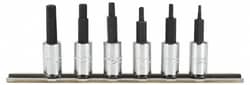MSC Proto J4770-6 6 Piece 1/4" Drive Metric Hex Bit Socket Set 2 to 6mm