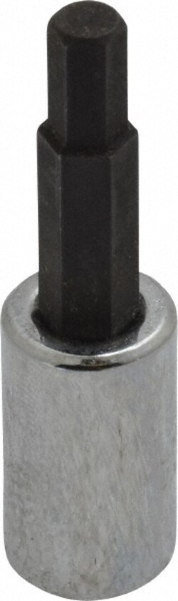 MSC Proto J4770-5M 1/4" Drive, 5mm Hand Hex Bit Socket 1-7/8" Overall Length,