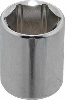 MSC 3/8" Drive, 18mm Standard Hand Socket, Quantity: Each of 1