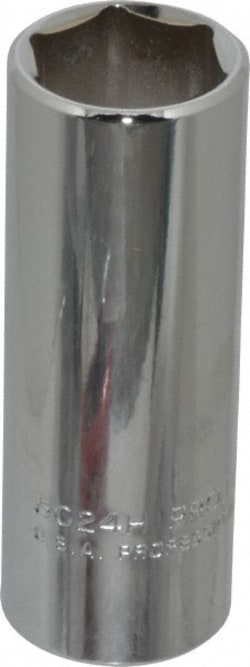MSC 3/8" Drive, 3/4" Deep Hand Socket, Quantity: Each of 1