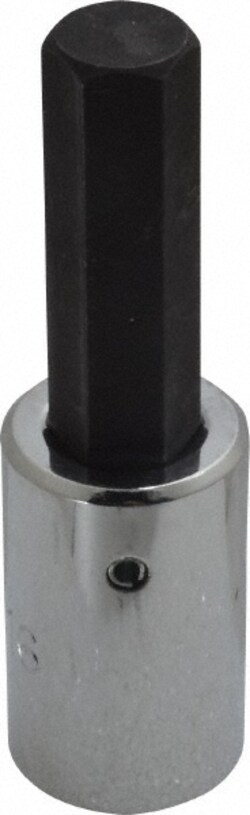 MSC Proto J54419/16 1/2" Drive, 9/16" Hand Hex Bit Socket 3-5/8" Overall