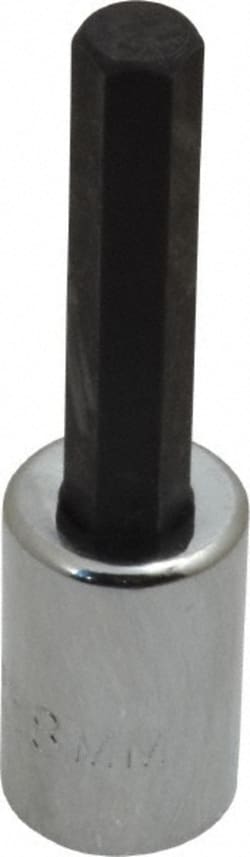 MSC 3/8" Drive, 8mm Hand Hex Bit Socket, Quantity: Each of 1