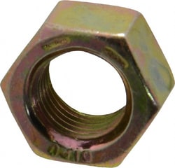 MSC Value Collection 39613 3/8-24 UNF Steel Right Hand Hex Nut 9/16