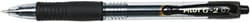 MSC Pilot PIL31020 Pack of 12 Ball Tip Gel Roller Ball Pens Black, Quantity: