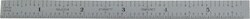MSC Starrett 56262 5-3/4" Long, 1/50, 1/10" and 0.5, 1mm Graduation, Flexible