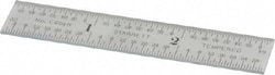 MSC Starrett 56466 3" Long, 1/64, 1/32, 1/16, 1/8" Graduation, Rigid Spring