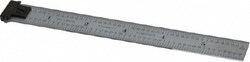 MSC Starrett 52665 6" Long, 1/64, 1/32, 1/16, 1/8" Graduation, Rigid Spring