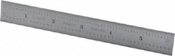 MSC Starrett 52688 6" Long, 1/100, 1/64, 1/32, 1/16" Graduation, Rigid