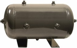 MSC Campbell Hausfeld AR8016 10 Gallon 175 Max psi Compressed Air Tank & Receiver 1/2 3/4 3/4 1 NPT Port, 24-1/2