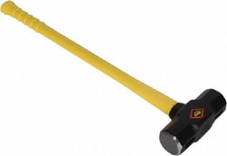 MSC NUPLA 27816 16 Lb Head, Sledge Hammer Steel Head, 2-7/8" Face Diam,