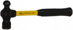 MSC NUPLA 21016 1 Lb Head High Carbon Steel Ball Pein Hammer 13" Fiberglass