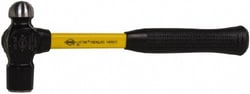 MSC NUPLA 21020 1-1/4 Lb Head High Carbon Steel Ball Pein Hammer 13