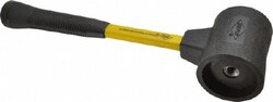 MSC NUPLA 09400 3-1/4 Lb Head 3" Face Composite Nonmarring Hammer without