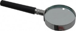MSC Value Collection 854-1850 6x Magnification, Glass Lens, Handheld Magnifier